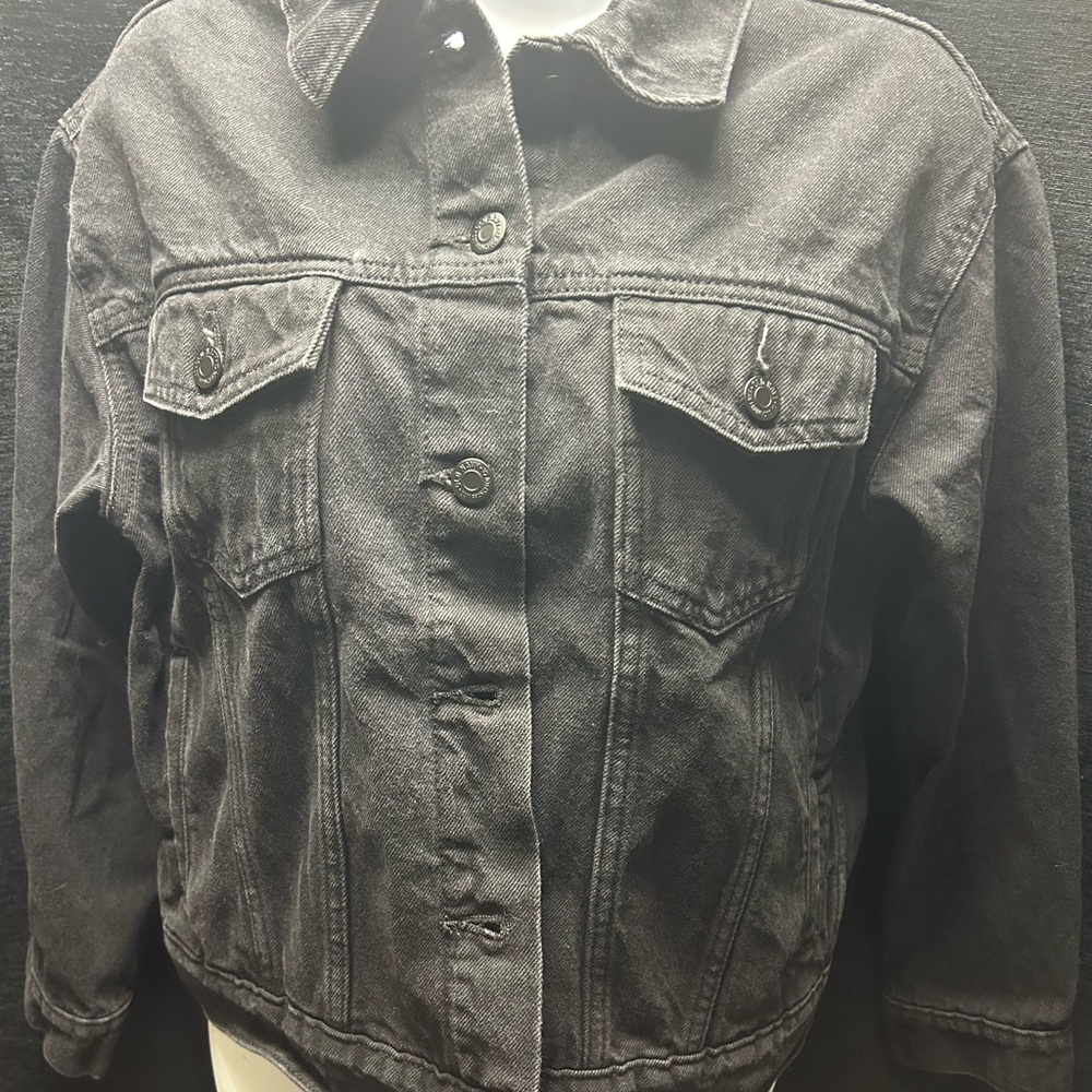 UPCYCLED one of a kind, Journey Music Denim Jacket - Picture 3 of 3